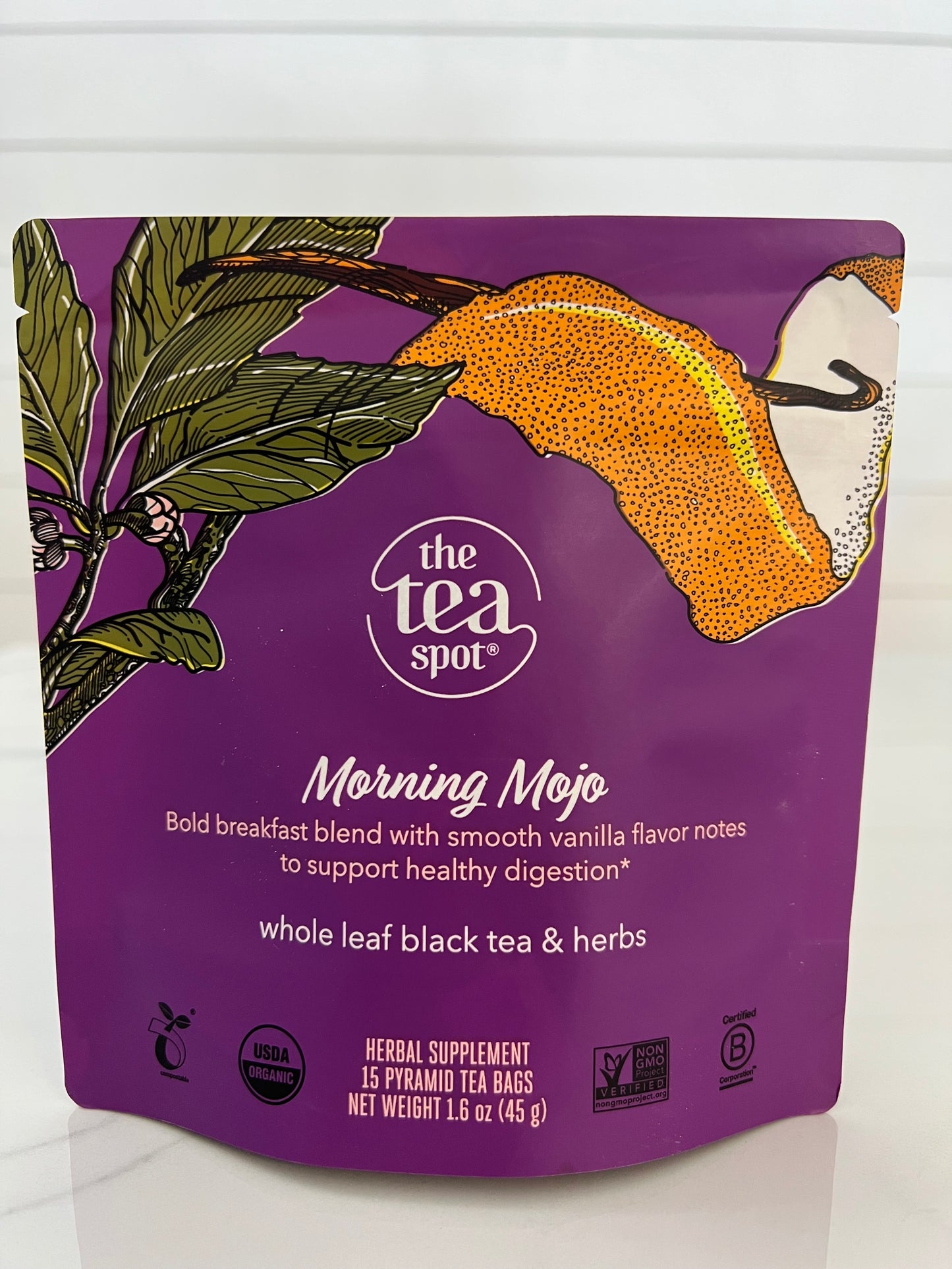 Morning Mojo, Organic Pu’Erh Tea