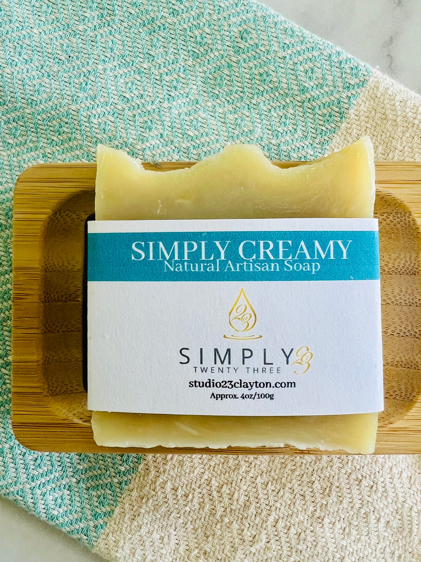 SIMPLY CREAMY Natural Artisan Soap