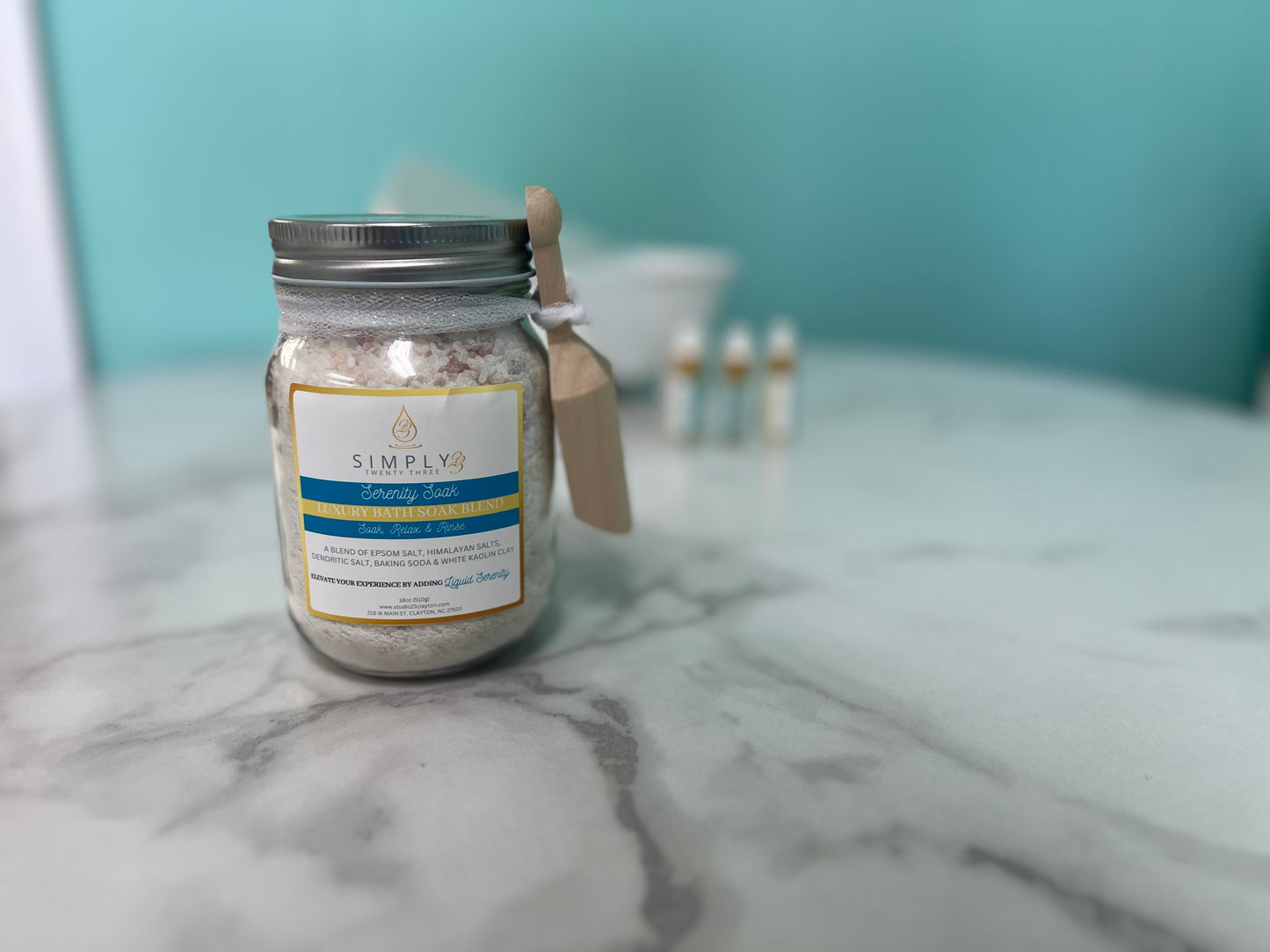 SERENITY SOAK Luxury Bath Soak Blend