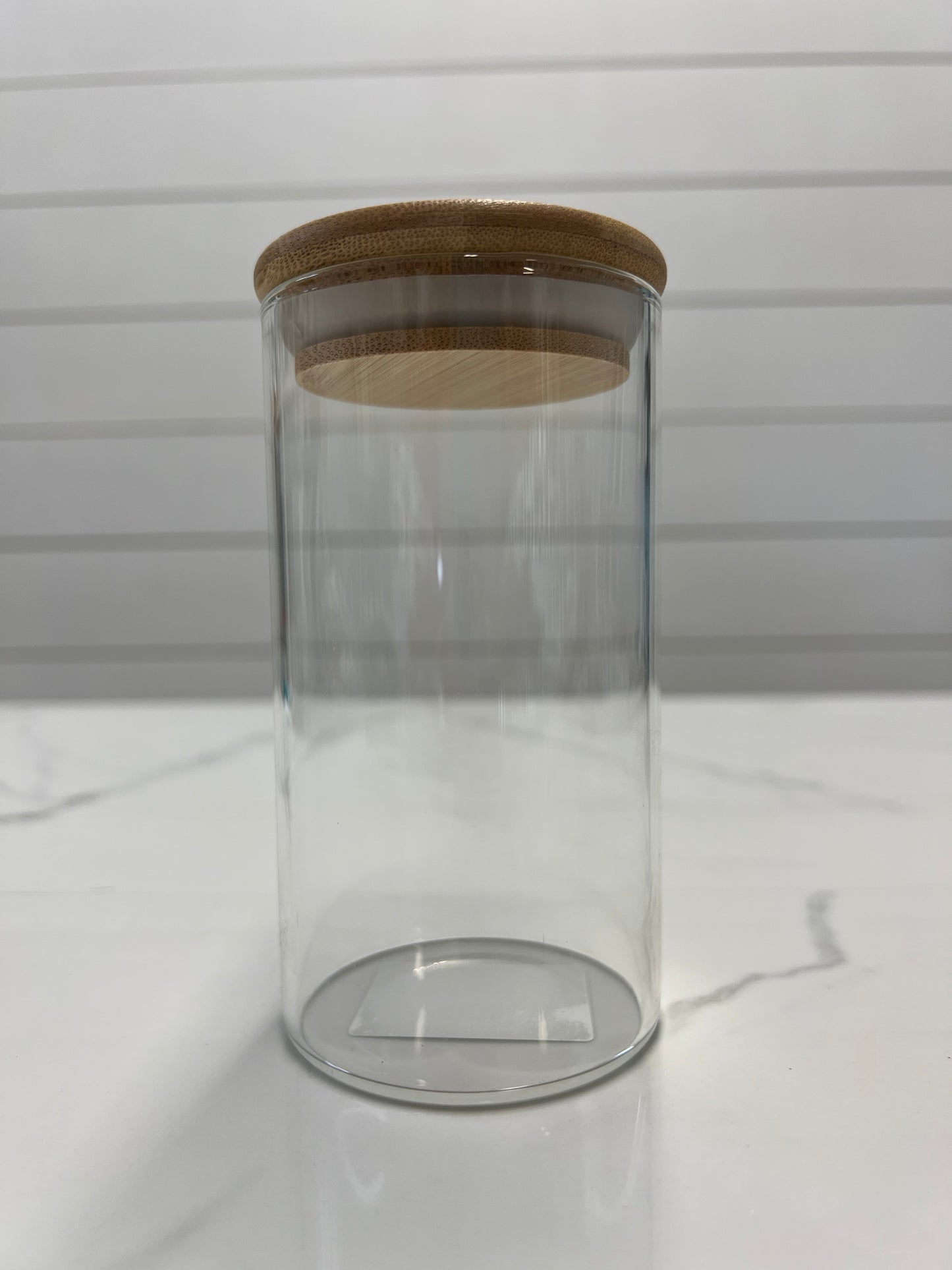 Glass Canisters With Bamboo Lids