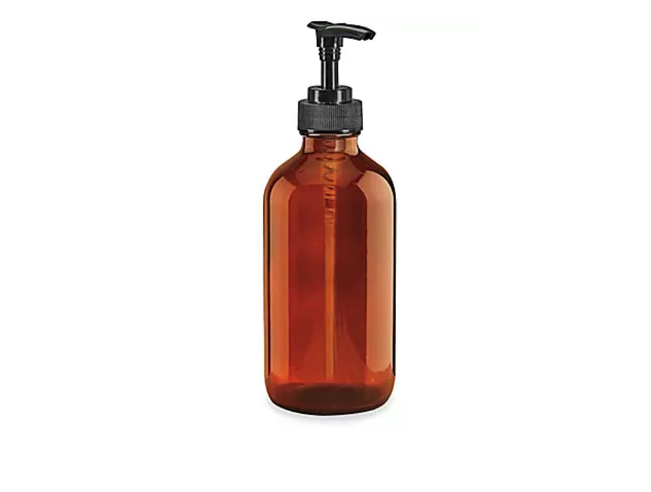 Amber Glass Pump