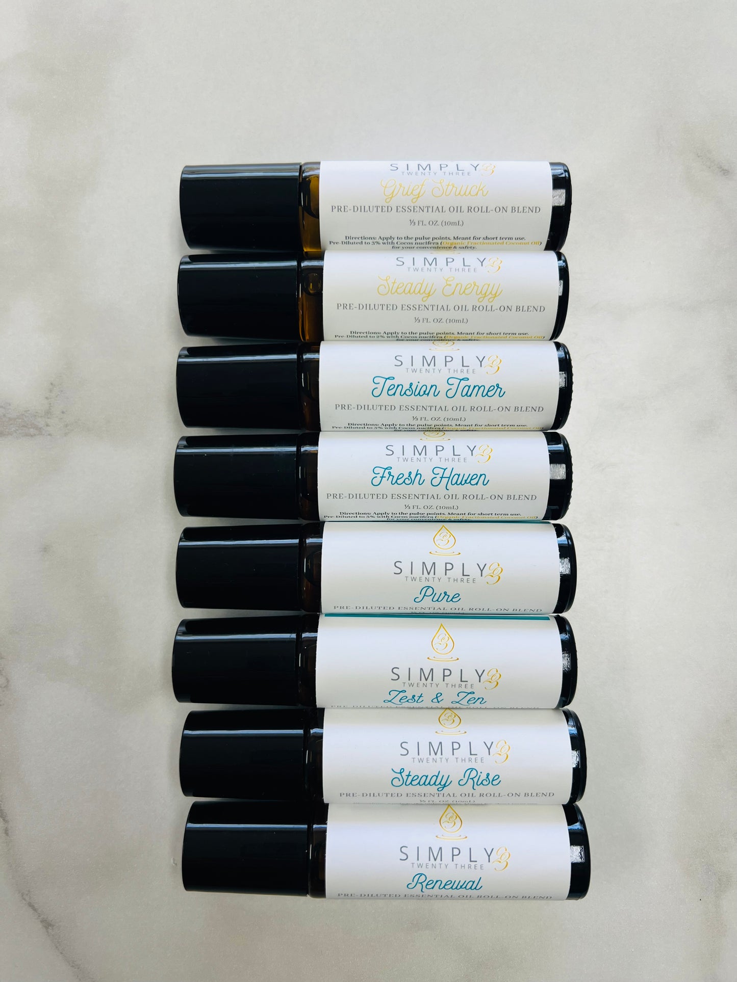 Pre-Diluted Essential Oil Roll-On Blend