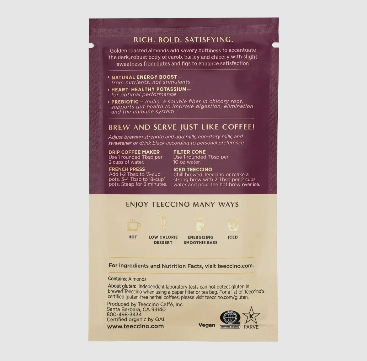 MOCHA Chicory Herbal ‘Coffee’