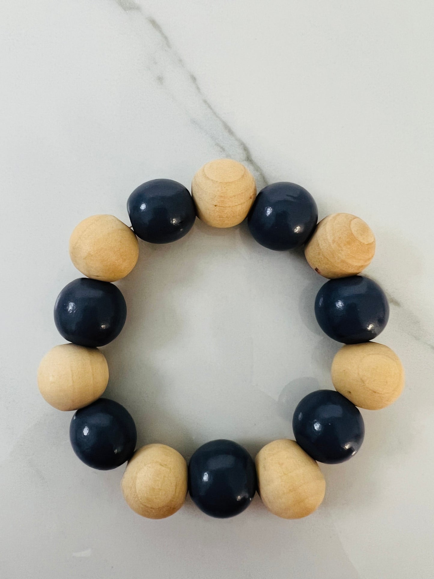 Wooden Beaded Bracelet
