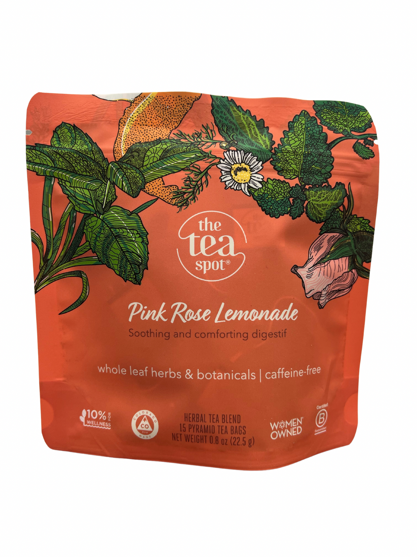 Pink Rose Lemonade, Caffeine Free Tea