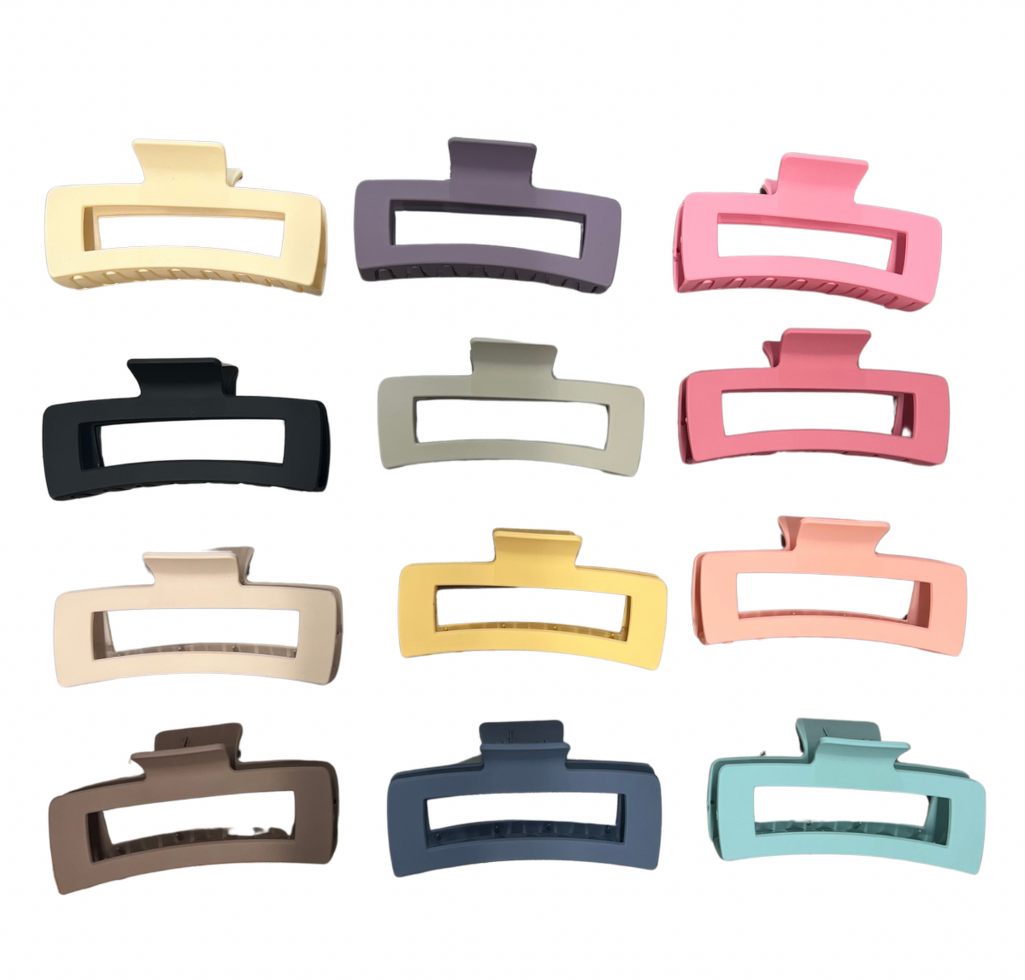 Claw Clip: Rectangle Large