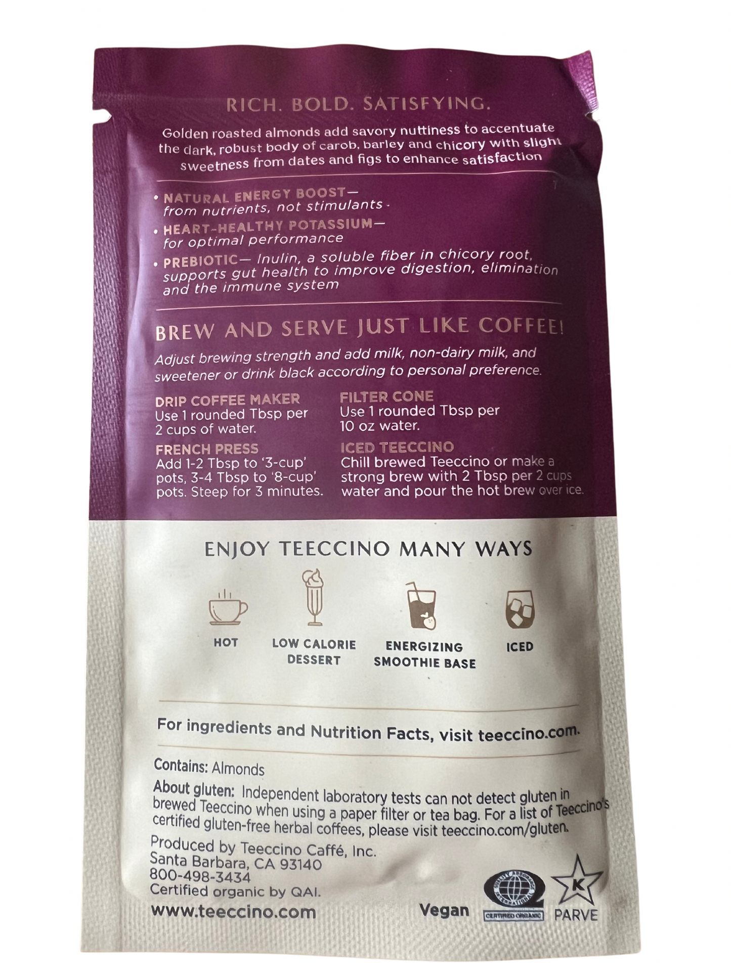 CHOCOLATE MINT Chicory Herbal ‘Coffee’