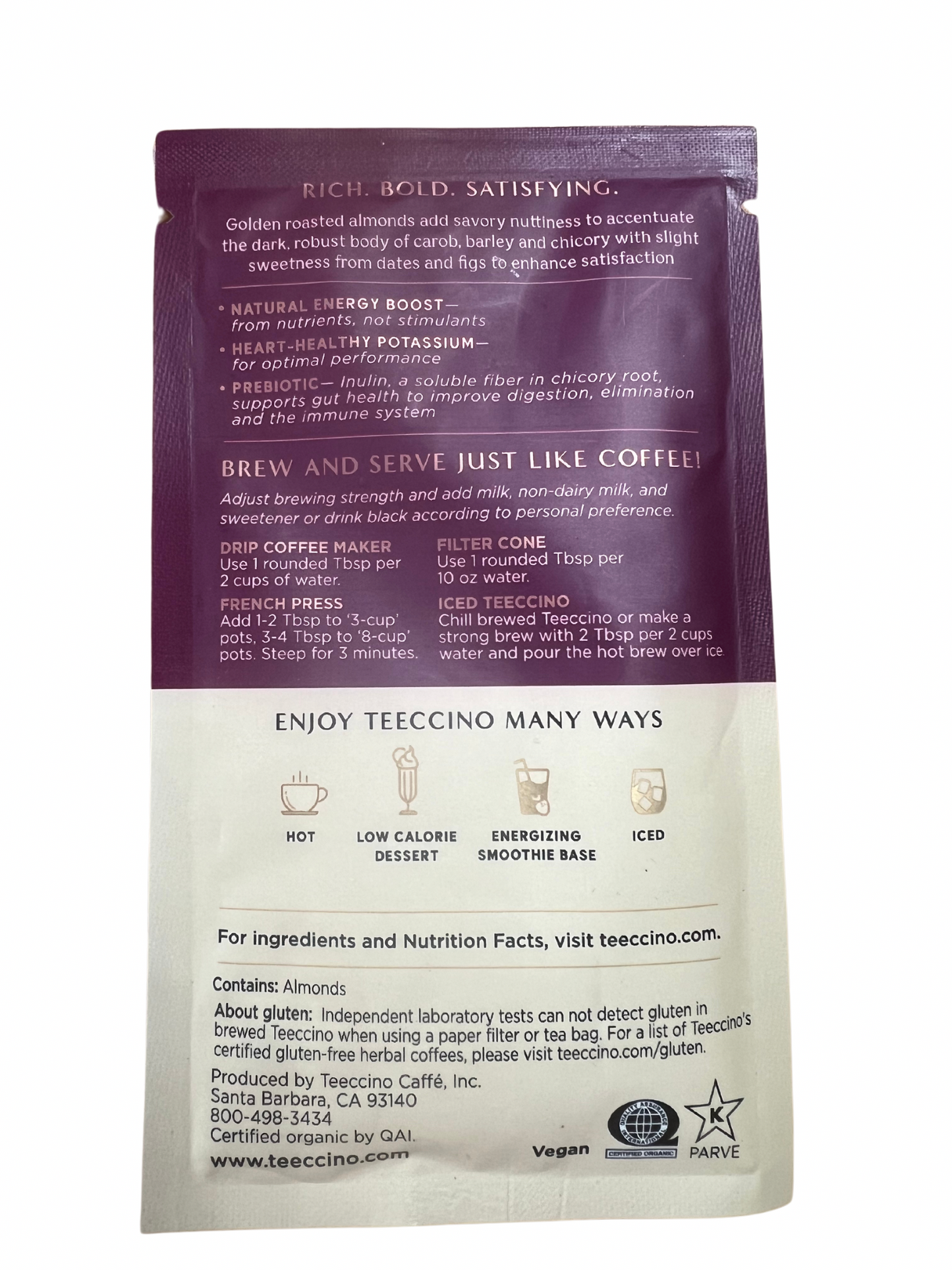 PUMPKIN SPICE Chicory Herbal ‘Coffee’