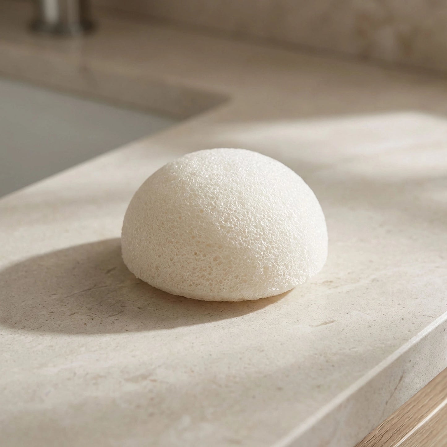 Konjac Sponge- Hydrate (Pure White)