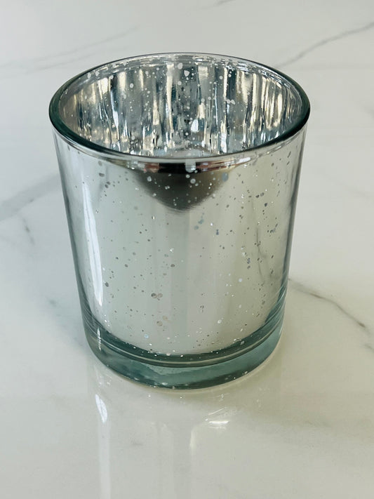 Mercury Glass Candle Holder