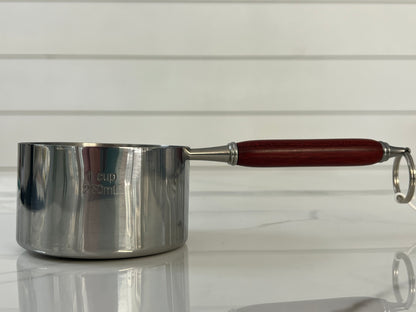 Hand Turned Measuring Cup Set