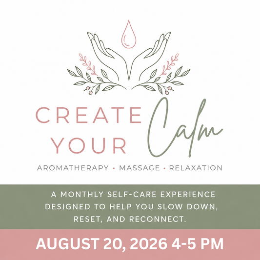 Create Your Calm | August 20, 2026 4-5PM
