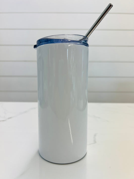 Skinny Tumbler With Straw