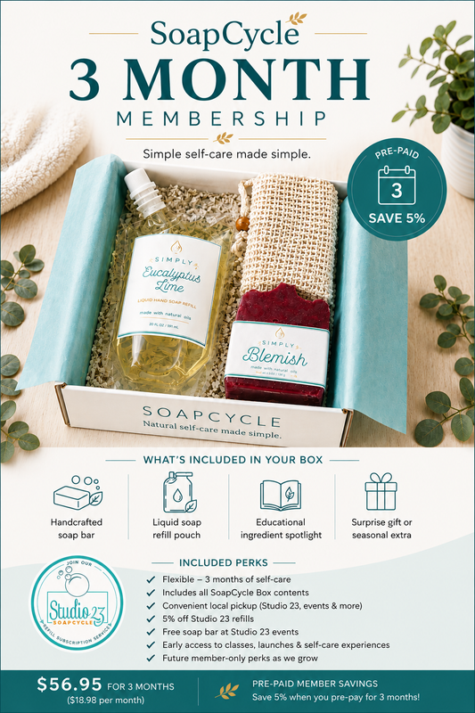 SoapCycle - 3 Month Membership