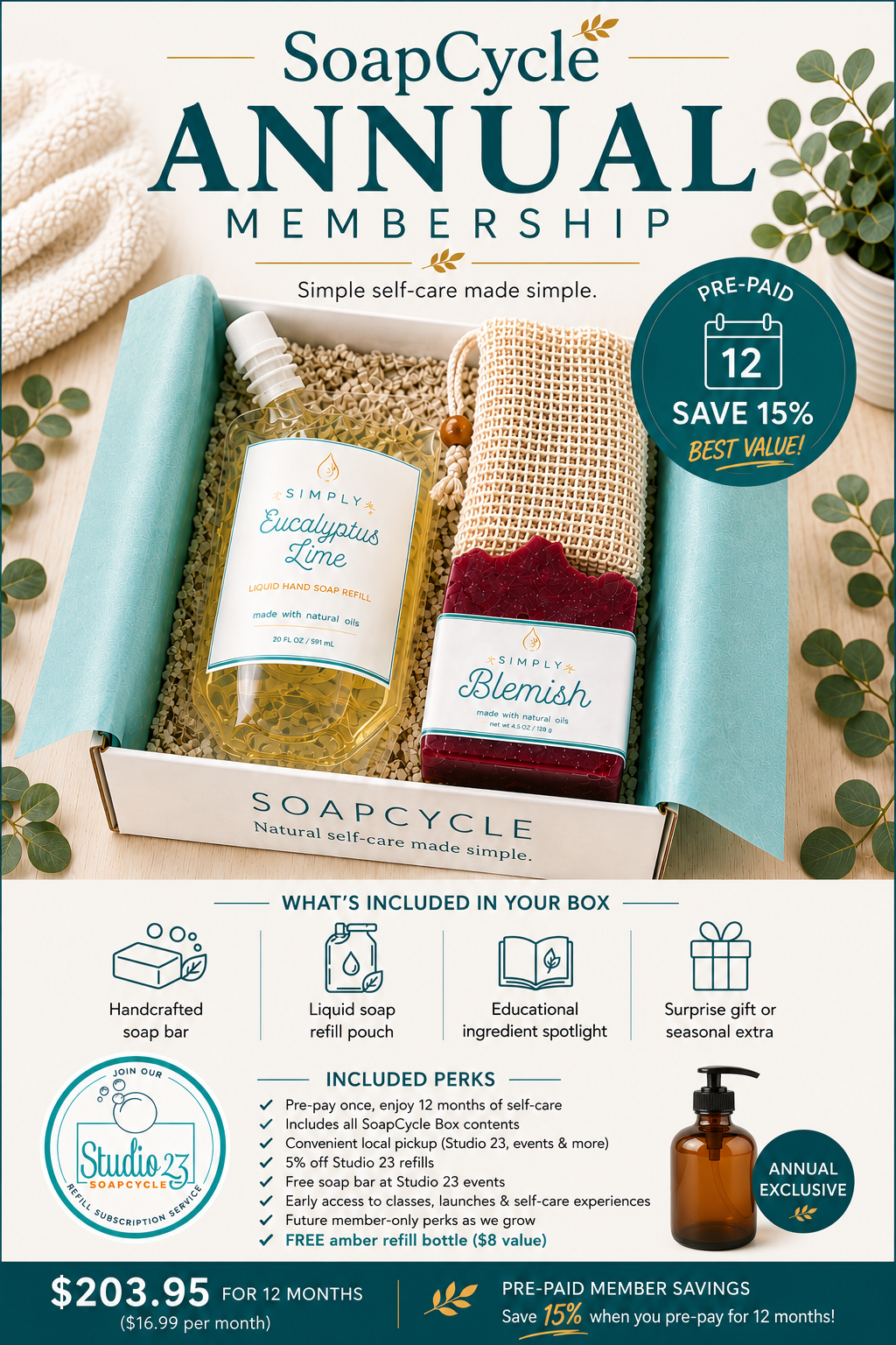SoapCycle - Annual Membership