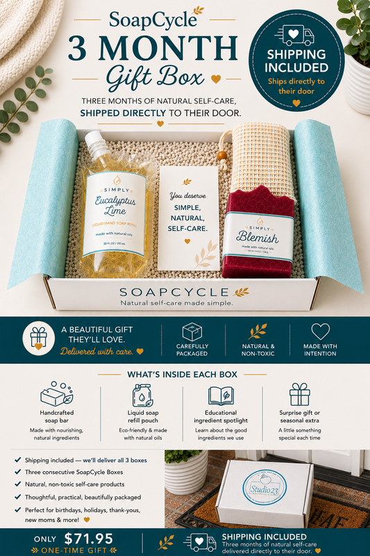SoapCycle - 3 Month Gift Box