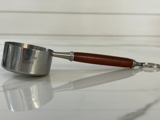 Hand Turned Measuring Cup Set