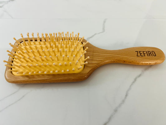 Bamboo Ball Tip Pin Hairbrush