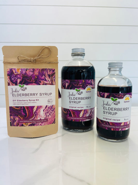 Jodi’s Elderberry Syrup & DIY Kit