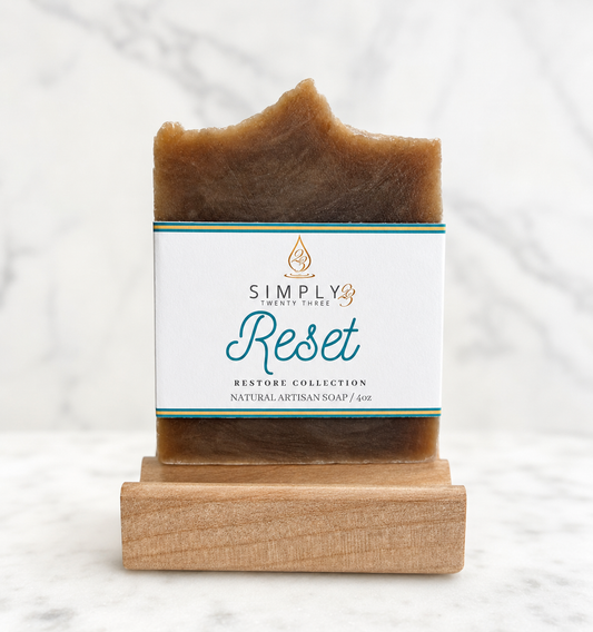 Reset Natural Artisan Bar Soap- 4 oz