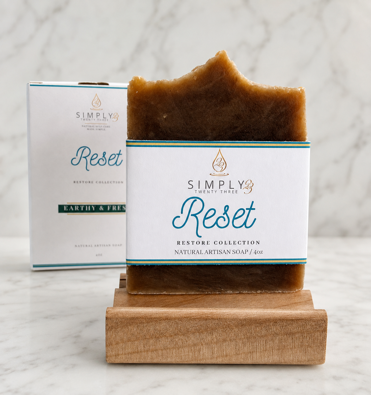 Reset Natural Artisan Bar Soap- 4 oz