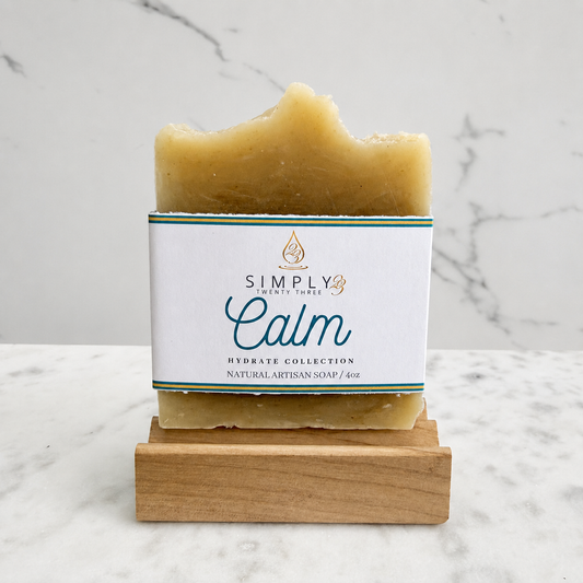 Calm Natural Artisan Bar Soap – 4 oz