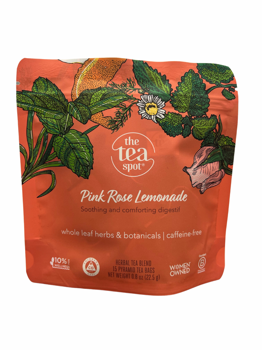 Pink Rose Lemonade, Caffeine Free Tea