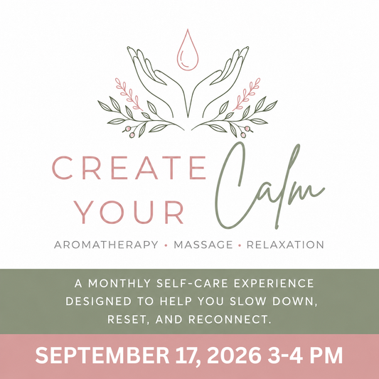 Create Your Calm | September 17, 2026 3-4 PM