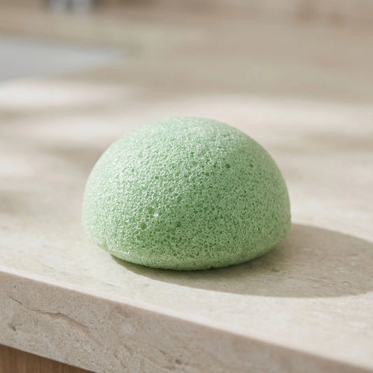 Konjac Sponge- Regulate Green Tea Infused